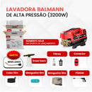 Lavadora de Alta Pressão Balmann + BRINDES: Kit de Engates e Limpeza Profissional
