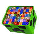 Blocos Magnéticos de Montagem Infantil estilo Minecraft – Conjunto Educativo com Caixa de Armazenamento
