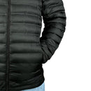 Jaqueta Masculina Puffer Impermeável Capuz Removível